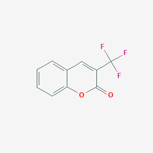 molecular formula C10H5F3O2 B3031554 3-(Trifluoromethyl)chromen-2-one CAS No. 497959-34-9