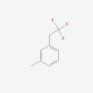 molecular formula C9H9F3 B3031556 1-Methyl-3-(2,2,2-trifluoroethyl)benzene CAS No. 50562-00-0