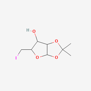 5-(Iodomethyl)-2,2-dimethyl-3a,5,6,6a-tetrahydrofuro[2,3-d][1,3]dioxol-6-ol