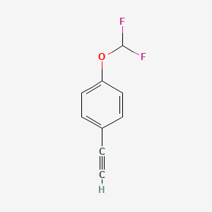 1-(Difluoromethoxy)-4-ethynylbenzene