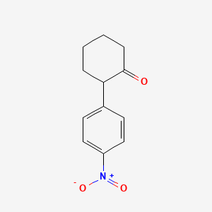 2-(4-Nitrophenyl)cyclohexan-1-one
