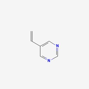 molecular formula C6H6N2 B3031591 5-Ethenylpyrimidine CAS No. 53967-68-3