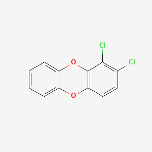 molecular formula C12H6Cl2O2 B3031601 1,2-Dichlorodibenzo-p-dioxin CAS No. 54536-18-4