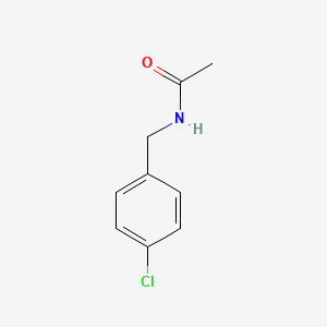 molecular formula C9H10ClNO B3031620 N-(4-chlorobenzyl)acetamide CAS No. 57058-33-0