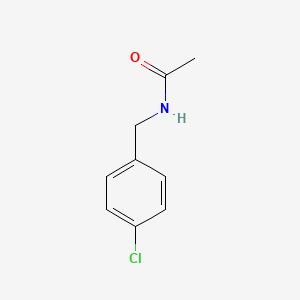 molecular formula C9H10ClNO B3031620 N-((4-Chlorophenyl)methyl)acetamide CAS No. 57058-33-0