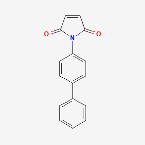 molecular formula C16H11NO2 B3031630 Maleimide, N-4-biphenylyl- CAS No. 58609-75-9
