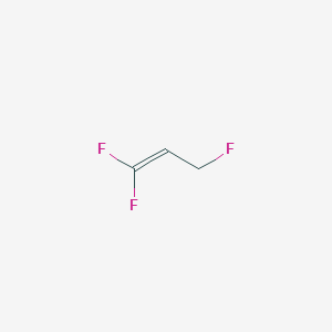molecular formula C3H3F3 B3031633 1,1,3-Trifluoroprop-1-ene CAS No. 58777-31-4