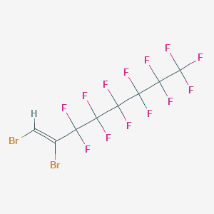 (1Z)-1,2-Dibromo-3,3,4,4,5,5,6,6,7,7,8,8,8-tridecafluorooct-1-ene