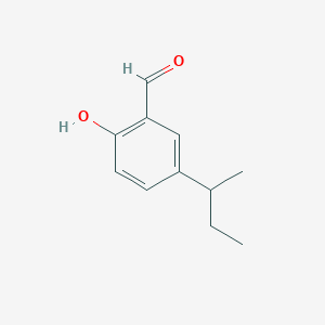molecular formula C11H14O2 B3031640 5-Sec-butyl-2-hydroxybenzaldehyde CAS No. 59893-28-6