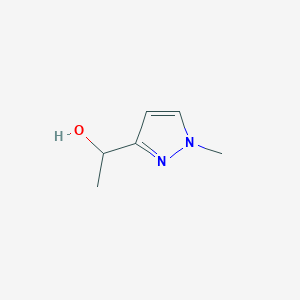 molecular formula C6H10N2O B3031641 1-(1-Methyl-1H-pyrazol-3-yl)ethan-1-ol CAS No. 60031-47-2