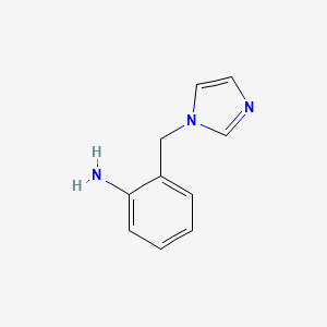 2-[(1-Imidazolyl)methyl]aniline
