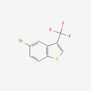 Benzo[b]thiophene, 5-bromo-3-(trifluoromethyl)-