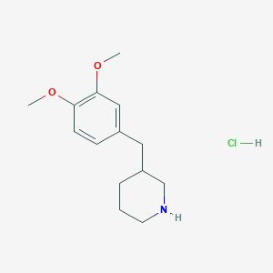 3-(3,4-Dimethoxy-benzyl)-piperidine hydrochloride