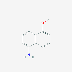 molecular formula C11H11NO B3031692 5-Methoxynaphthalen-1-amine CAS No. 6271-81-4