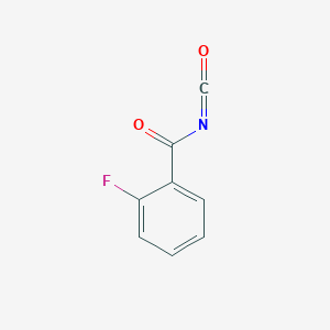 molecular formula C8H4FNO2 B3031699 2-Fluorobenzoyl isocyanate CAS No. 62869-34-5