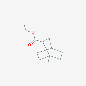 molecular formula C12H20O2 B3031700 Ethyl 1-methylbicyclo[2.2.2]octane-2-carboxylate CAS No. 62934-94-5