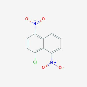 molecular formula C10H5ClN2O4 B3031713 4-Chloro-1,5-dinitronaphthalene CAS No. 63921-08-4