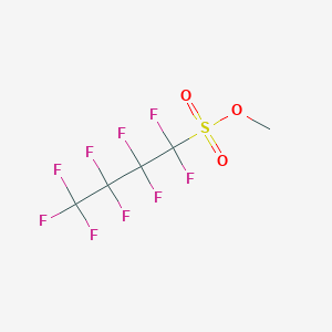 molecular formula C5H3F9O3S B3031715 Methyl nonafluorobutanesulfonate CAS No. 6401-03-2