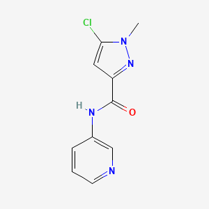 5-chloro-1-methyl-N-pyridin-3-ylpyrazole-3-carboxamide