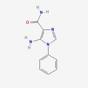5-Amino-1-phenyl-1H-imidazole-4-carboxamide