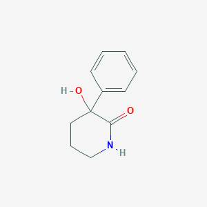 3-Hydroxy-3-phenylpiperidin-2-one
