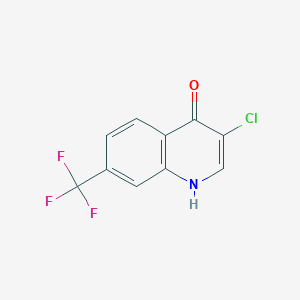 3-Chloro-7-trifluoromethylquinolin-4-OL