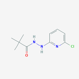molecular formula C10H14ClN3O B3031761 N'-(6-chloropyridin-2-yl)-2,2-dimethylpropanehydrazide CAS No. 66999-53-9