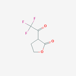 molecular formula C6H5F3O3 B3031788 A-Trifluoroacetyl-G-butyrolactone CAS No. 69243-04-5