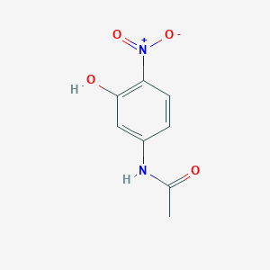 molecular formula C8H8N2O4 B3031804 Acetamide, N-(3-hydroxy-4-nitrophenyl)- CAS No. 712-34-5