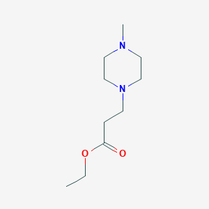 molecular formula C10H20N2O2 B3031806 Ethyl 3-(4-methylpiperazin-1-yl)propanoate CAS No. 7148-05-2