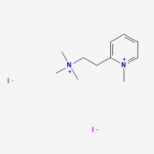 1-Methyl-2-(2-(trimethylammonio)ethyl)pyridinium diiodide