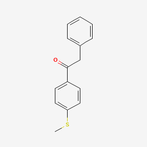 molecular formula C15H14OS B3031825 1-(4-(Methylthio)phenyl)-2-phenylethanone CAS No. 73242-07-6
