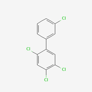 molecular formula C12H6Cl4 B3031827 2,3',4,5-Tetrachlorobiphenyl CAS No. 73575-53-8