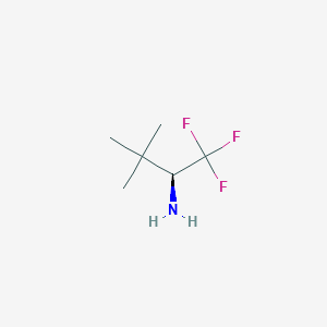 (S)-2,2-Dimethyl-1-trifluoromethyl-propylamine