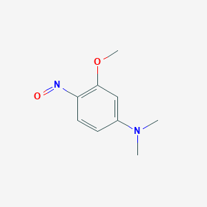 3-methoxy-N,N-dimethyl-4-nitrosoaniline