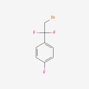 1-(2-Bromo-1,1-difluoroethyl)-4-fluorobenzene