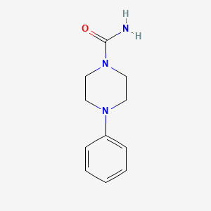 molecular formula C11H15N3O B3031850 4-Phenylpiperazine-1-carboxamide CAS No. 77464-11-0