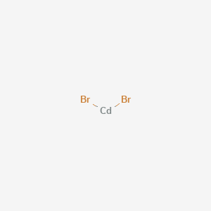 molecular formula Br2Cd B3031856 Cadmium dibromide CAS No. 7789-42-6