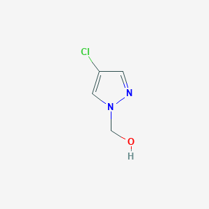molecular formula C4H5ClN2O B3031869 (4-chloro-1H-pyrazol-1-yl)methanol CAS No. 80199-86-6
