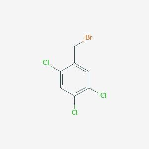 molecular formula C7H4BrCl3 B3031881 1-(Bromomethyl)-2,4,5-trichlorobenzene CAS No. 81778-11-2
