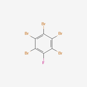 molecular formula C6Br5F B3031886 Benzene, pentabromofluoro- CAS No. 827-05-4