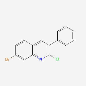 7-Bromo-2-chloro-3-phenylquinoline