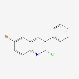 6-Bromo-2-chloro-3-phenylquinoline