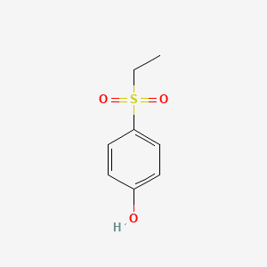 molecular formula C8H10O3S B3031913 4-(Ethanesulfonyl)phenol CAS No. 859537-79-4