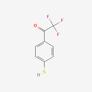 molecular formula C8H5F3OS B3031925 4-(Trifluoroacetyl)thiophenol CAS No. 86988-51-4