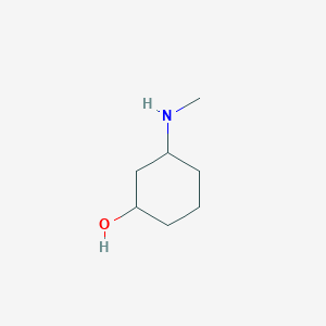 molecular formula C7H15NO B3031973 3-(Methylamino)cyclohexanol CAS No. 89854-96-6