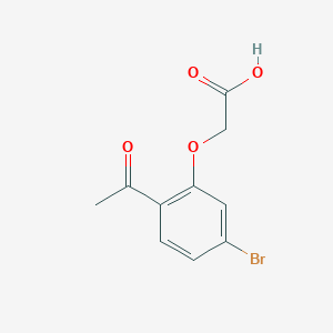2-(2-Acetyl-5-bromophenoxy)acetic acid