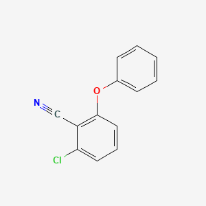 molecular formula C13H8ClNO B3031994 2-Chloro-6-phenoxybenzonitrile CAS No. 91692-70-5
