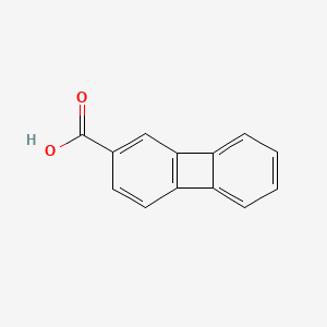 molecular formula C13H8O2 B3032012 Biphenylene-2-carboxylic Acid CAS No. 93103-69-6