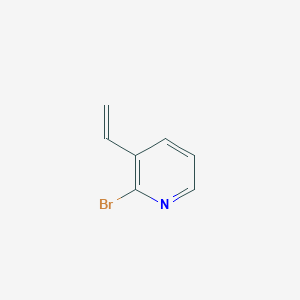 molecular formula C7H6BrN B3032014 2-Bromo-3-vinylpyridine CAS No. 932042-98-3
